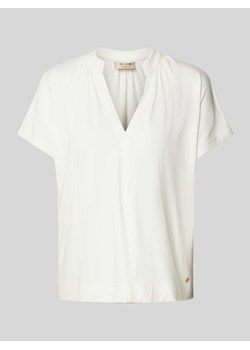 T-shirt z dekoltem w serek model ‘Shira’ ze sklepu Peek&Cloppenburg  w kategorii Bluzki damskie - zdjęcie 171689810
