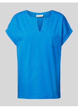 T-shirt z kieszenią na piersi model ‘Viva’ ze sklepu Peek&Cloppenburg  w kategorii Bluzki damskie - zdjęcie 171689811