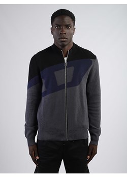 Diesel Clothes Sweter w kolorze szaro-czarno-granatowym ze sklepu Limango Polska w kategorii Swetry męskie - zdjęcie 171691154
