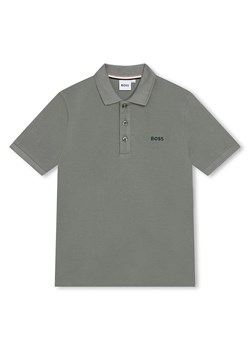 Hugo Boss Kids Koszulka polo w kolorze khaki ze sklepu Limango Polska w kategorii T-shirty chłopięce - zdjęcie 171691380