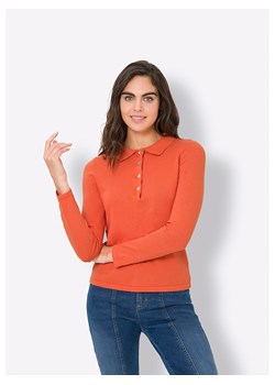 Heine Sweter w kolorze pomarańczowym ze sklepu Limango Polska w kategorii Swetry damskie - zdjęcie 171691431