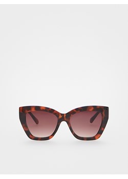 Reserved - Okulary przeciwsłoneczne - brązowy ze sklepu Reserved w kategorii Okulary przeciwsłoneczne damskie - zdjęcie 171692401
