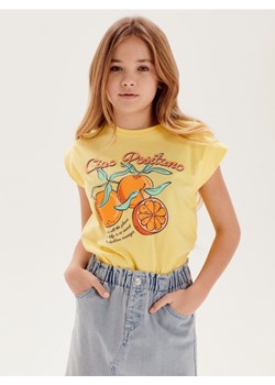 Sinsay - Koszulka - żółty ze sklepu Sinsay w kategorii Bluzki dziewczęce - zdjęcie 171693410