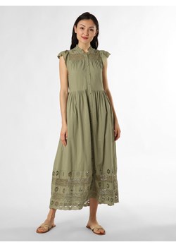 Y.A.S Sukienka damska - YASOlivia Kobiety Bawełna oliwkowy jednolity ze sklepu vangraaf w kategorii Sukienki - zdjęcie 171693734