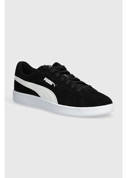 Puma sneakersy zamszowe PUMA Smash 3.0 kolor czarny 390984 ze sklepu ANSWEAR.com w kategorii Trampki męskie - zdjęcie 171694123