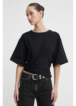 IRO t-shirt damski kolor czarny ze sklepu ANSWEAR.com w kategorii Bluzki damskie - zdjęcie 171694831