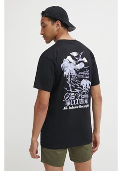 Vans t-shirt bawełniany męski kolor czarny z nadrukiem ze sklepu ANSWEAR.com w kategorii T-shirty męskie - zdjęcie 171694952