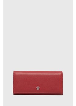 Answear Lab portfel damski kolor czerwony ze sklepu ANSWEAR.com w kategorii Portfele damskie - zdjęcie 171695162