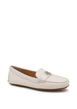 LAUREN RALPH LAUREN Skórzane mokasyny BARNSBURY-FLATS-DRIVER ze sklepu Gomez Fashion Store w kategorii Mokasyny damskie - zdjęcie 171696014