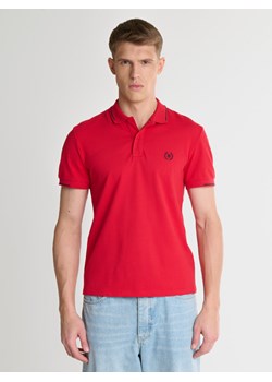 Koszulka męska polo czerwona Polian 603 ze sklepu Big Star w kategorii T-shirty męskie - zdjęcie 171696544