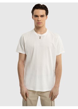 Koszulka męska bawełniana biała Zorky 100 ze sklepu Big Star w kategorii T-shirty męskie - zdjęcie 171696593