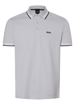 BOSS Green Męska koszulka polo - Paddy Mężczyźni Bawełna bzowy jednolity ze sklepu vangraaf w kategorii T-shirty męskie - zdjęcie 171696600