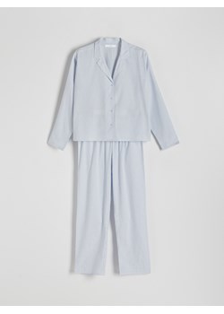 Reserved - Dwuczęściowa piżama - jasnoniebieski ze sklepu Reserved w kategorii Piżamy damskie - zdjęcie 171696863