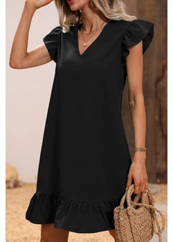 Sukienka LOTIANA BLACK ze sklepu Ivet Shop w kategorii Sukienki - zdjęcie 171702361