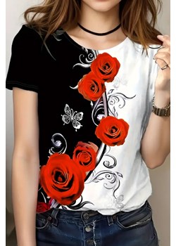 T-shirt DERMILDA RED ze sklepu Ivet Shop w kategorii Bluzki damskie - zdjęcie 171702383