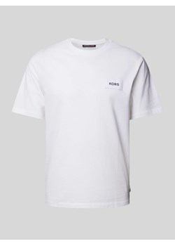 T-shirt z naszywką z logo ze sklepu Peek&Cloppenburg  w kategorii T-shirty męskie - zdjęcie 171702650