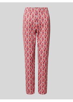 Spodnie ze wzorem na całej powierzchni model ‘PENNY’ ze sklepu Peek&Cloppenburg  w kategorii Spodnie damskie - zdjęcie 171702651