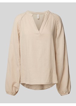 Bluzka z dekoltem w serek model ‘THYRA LIFE’ ze sklepu Peek&Cloppenburg  w kategorii Bluzki damskie - zdjęcie 171702800