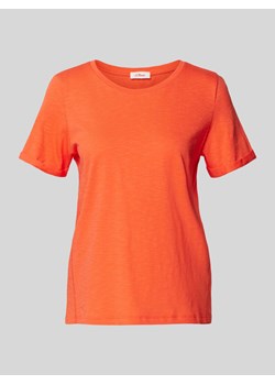 T-shirt z okrągłym dekoltem ze sklepu Peek&Cloppenburg  w kategorii Bluzki damskie - zdjęcie 171702832