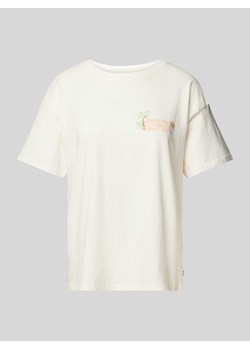 T-shirt z nadrukiem z logo ze sklepu Peek&Cloppenburg  w kategorii Bluzki damskie - zdjęcie 171702862