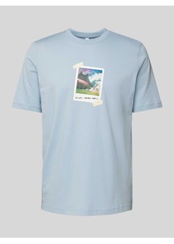 T-shirt z nadrukowanym motywem ze sklepu Peek&Cloppenburg  w kategorii T-shirty męskie - zdjęcie 171702894