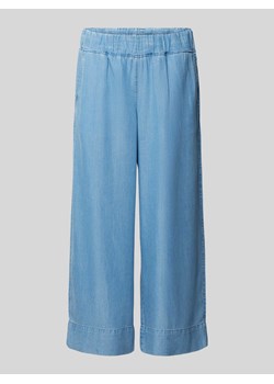 Spodnie o luźnym kroju z efektem denimu ze sklepu Peek&Cloppenburg  w kategorii Spodnie damskie - zdjęcie 171702961