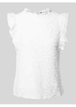 Top bluzkowy ze stójką model ‘JOLLINE’ ze sklepu Peek&Cloppenburg  w kategorii Bluzki damskie - zdjęcie 171703002