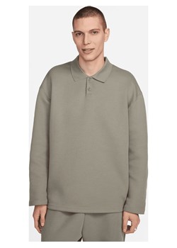 Męska koszulka polo Nike Tech Fleece Reimagined - Szary ze sklepu Nike poland w kategorii T-shirty męskie - zdjęcie 171703350