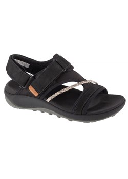 Sandały Merrell Terran 4 Backstrap Sandal W J006412 czarne ze sklepu ButyModne.pl w kategorii Sandały damskie - zdjęcie 171703902