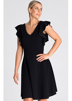 Czarna sukienka mini M946, Kolor czarny, Rozmiar M, Figl ze sklepu Primodo w kategorii Sukienki - zdjęcie 171704831