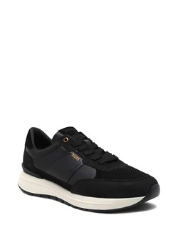 BOSS BLACK Skórzane sneakersy Jace_Runn_lmme ze sklepu Gomez Fashion Store w kategorii Buty sportowe męskie - zdjęcie 171705421