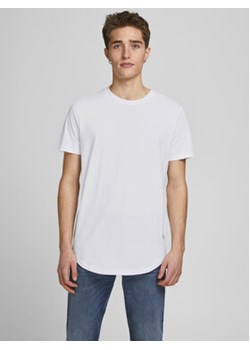 Jack&Jones T-Shirt Jjenoa 12113648 Biały Long Line Fit ze sklepu MODIVO w kategorii T-shirty męskie - zdjęcie 171707242