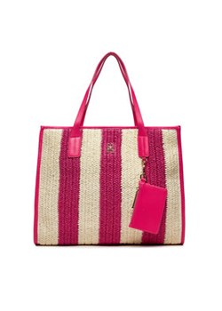 Tommy Hilfiger Torebka Th City Summer Tote Crochet AW0AW15128 Różowy ze sklepu MODIVO w kategorii Torby Shopper bag - zdjęcie 171707282