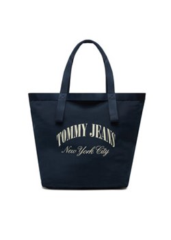 Tommy Jeans Torebka AW0AW15953 Granatowy ze sklepu MODIVO w kategorii Torby Shopper bag - zdjęcie 171707372