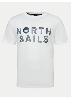 North Sails T-Shirt 692973 Biały Regular Fit ze sklepu MODIVO w kategorii T-shirty męskie - zdjęcie 171707451