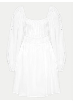 Pinko Sukienka letnia Fandango 103731 A1XP Biały Regular Fit ze sklepu MODIVO w kategorii Sukienki - zdjęcie 171707461