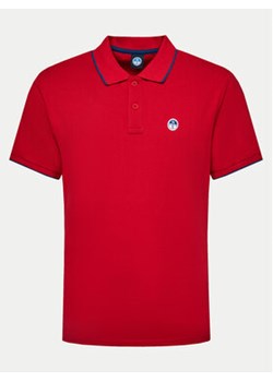North Sails Polo 692452 Czerwony Regular Fit ze sklepu MODIVO w kategorii T-shirty męskie - zdjęcie 171707472