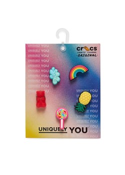 Ozdoba do butów Crocs Jibbitz Happy Candy 5 Pack 10008077 Kolorowy ze sklepu eobuwie.pl w kategorii Przypinki - zdjęcie 171708630