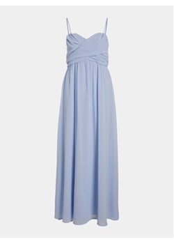Vila Sukienka wieczorowa Stine 14093780 Niebieski Regular Fit ze sklepu MODIVO w kategorii Sukienki - zdjęcie 171708791