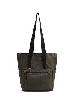 Cropp - Oliwkowa torba z funkcją plecaka - zielony ze sklepu Cropp w kategorii Torby Shopper bag - zdjęcie 171708873