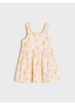 Sinsay - Sukienka - kremowy ze sklepu Sinsay w kategorii Sukienki niemowlęce - zdjęcie 171709733