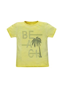 Chłopięca koszulka z krótkim rękawem żółta ze sklepu 5.10.15 w kategorii Koszulki niemowlęce - zdjęcie 171710190