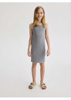 Reserved - Sukienka z efektem sprania - jasnoszary ze sklepu Reserved w kategorii Sukienki dziewczęce - zdjęcie 171710483