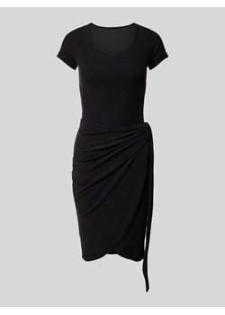 Sukienka mini z wiązanym detalem model ‘ELISEA’ ze sklepu Peek&Cloppenburg  w kategorii Sukienki - zdjęcie 171711031