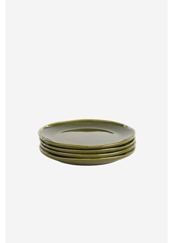 H & M - Zestaw 4 Ceramicznych Talerzy - Zielony ze sklepu H&M w kategorii Talerze - zdjęcie 171713030