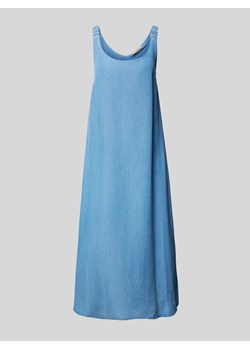 Sukienka jeansowa z okrągłym dekoltem ze sklepu Peek&Cloppenburg  w kategorii Sukienki - zdjęcie 171715790
