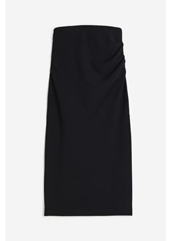 H & M - Drapowana spódnica - Czarny ze sklepu H&M w kategorii Spódnice - zdjęcie 171715832