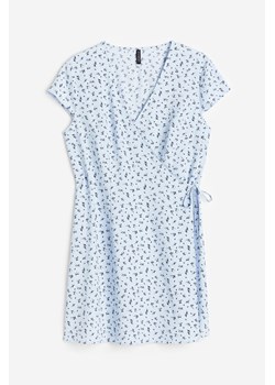 H & M - H & M+ Kopertowa sukienka - Niebieski ze sklepu H&M w kategorii Sukienki - zdjęcie 171715844