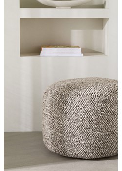 H & M - Puf z domieszką wełny - Brązowy ze sklepu H&M w kategorii Pufy i siedziska - zdjęcie 171715884