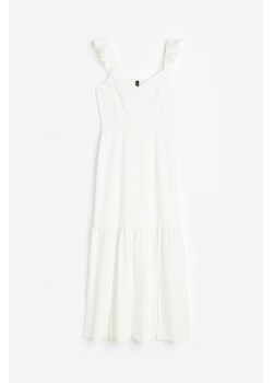H & M - Sukienka z haftem angielskim - Biały ze sklepu H&M w kategorii Sukienki - zdjęcie 171715904